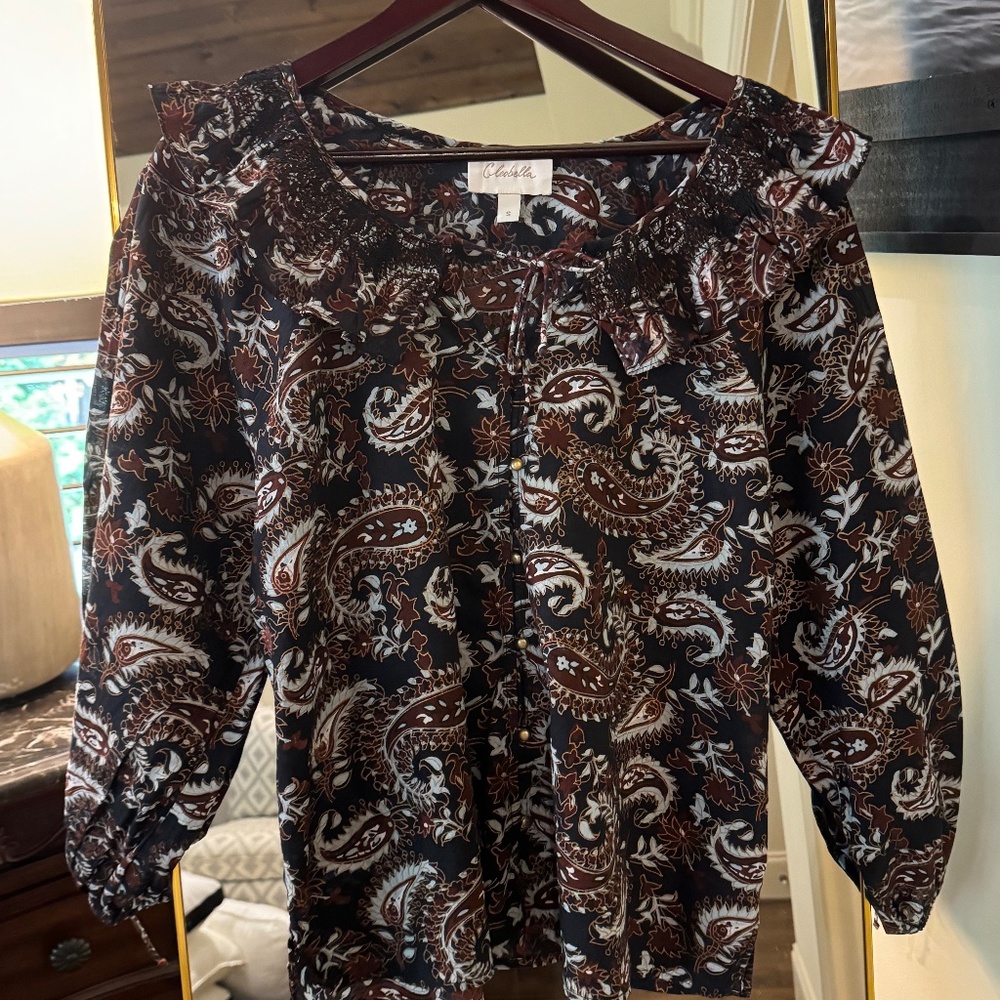 NWOT Cleobella boho blouse